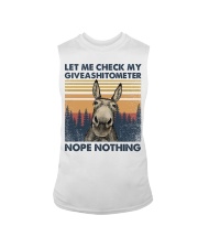 Let Me Check My Giveashitometer Nope Nothing Sleeveless Tee tile
