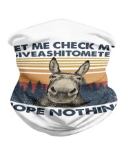 Let Me Check My Giveashitometer Nope Nothing Neck Gaiter tile