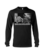 Horror Halloween Characters Daaaaaamn Long Sleeve Tee tile