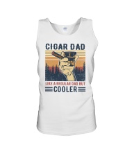 Cigar Dad Like A Regular Dad But Cooler Unisex Tank tile