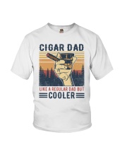 Cigar Dad Like A Regular Dad But Cooler Youth T-Shirt tile