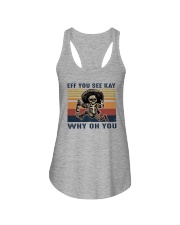 Skull Eff You See Kay Why Oh You Ladies Flowy Tank tile