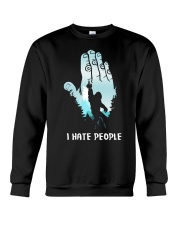 Bigfoot i hate people Crewneck Sweatshirt tile