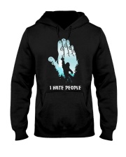 Bigfoot i hate people Hooded Sweatshirt tile