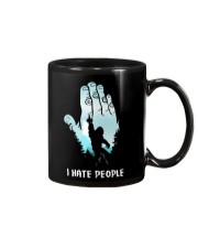 Bigfoot i hate people Mug tile