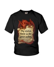 My alone time is for your safety Youth T-Shirt tile