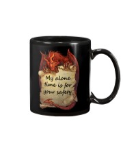 My alone time is for your safety Mug tile