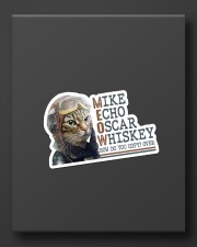Mike Echo Oscar Whiskey Sticker - Single (Vertical) aos-sticker-single-vertical-lifestyle-front-08