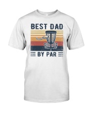 Best Dad By Par Disc Golf Premium Fit Mens Tee tile