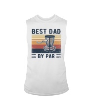 Best Dad By Par Disc Golf Sleeveless Tee tile