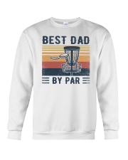 Best Dad By Par Disc Golf Crewneck Sweatshirt tile