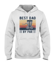 Best Dad By Par Disc Golf Hooded Sweatshirt tile