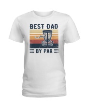 Best Dad By Par Disc Golf Ladies T-Shirt tile