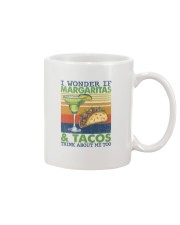 Margaritas and Tacos think about me too Mug tile