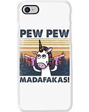 Unicorn Pew Pew Madafakas Phone Case tile
