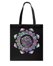 Mushroom Hologram Mandala Tote Bag tile