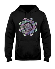 Mushroom Hologram Mandala Hooded Sweatshirt tile