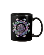 Mushroom Hologram Mandala Mug tile
