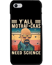 Y'all Mothafckas Need Science Walter White Phone Case tile