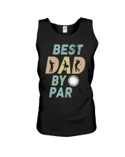Best Dad by par Unisex Tank tile