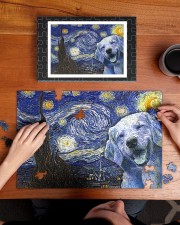 Golden Retriever Van Gogh 250 Piece Puzzle (horizontal) aos-jigsaw-puzzle-250-pieces-horizontal-lifestyle-front-11
