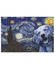 Golden Retriever Van Gogh 250 Piece Puzzle (horizontal) front