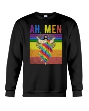 LGBTQ Pride Jesus Ah Men Crewneck Sweatshirt tile