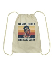 Nerdy Dirty Inked and Curvy Drawstring Bag tile