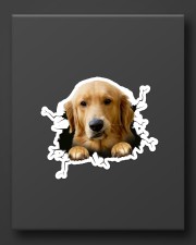 Funny dog breaking glass Sticker - Single (Vertical) aos-sticker-single-vertical-lifestyle-front-08