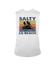 Salty lil' beach Sleeveless Tee tile