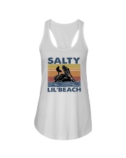 Salty lil' beach Ladies Flowy Tank tile
