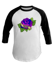LGBT Rose Baseball Tee tile