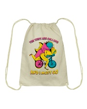 The Trips Are Calling And I Must Go Drawstring Bag tile