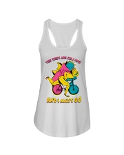 The Trips Are Calling And I Must Go Ladies Flowy Tank tile