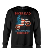 Biker Dad Cooler Crewneck Sweatshirt tile