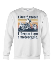 I Don't Snored Chopper Crewneck Sweatshirt tile