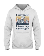 I Don't Snored Chopper Hooded Sweatshirt tile