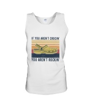 If You Aren't Crocin' You Aren't Rockin' Unisex Tank tile