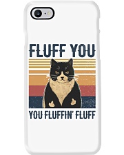 Summer Vintage Black Cat Fluff You Phone Case tile