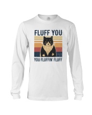 Summer Vintage Black Cat Fluff You Long Sleeve Tee tile