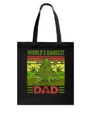 Cannabis Worlds Dankest Dad Tote Bag tile