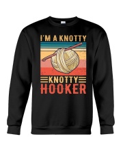 I'm a knotty knotty hooker Crewneck Sweatshirt tile