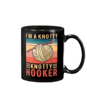 I'm a knotty knotty hooker Mug tile