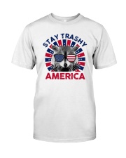 Stay trashy America Classic T-Shirt tile
