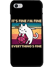 It's Fine I'm Fine Everything's Fine Phone Case tile