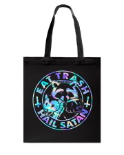 Eat Trash Hail Satan Tote Bag tile