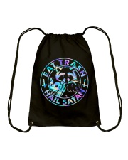 Eat Trash Hail Satan Drawstring Bag tile