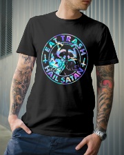 Eat Trash Hail Satan Classic T-Shirt lifestyle-mens-crewneck-front-6