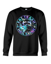 Eat Trash Hail Satan Crewneck Sweatshirt tile