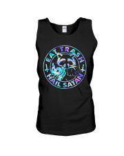 Eat Trash Hail Satan Unisex Tank tile